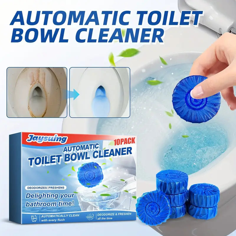 ✨🚽 Blue Bubble Toilet Cleaner Keep Your Toilet Fresh & Sparkling Clean