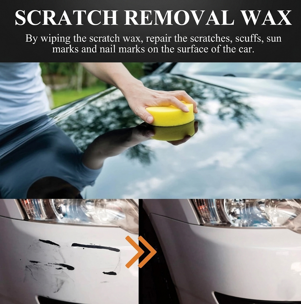 Car Scratch Removal Wax Pack of 2