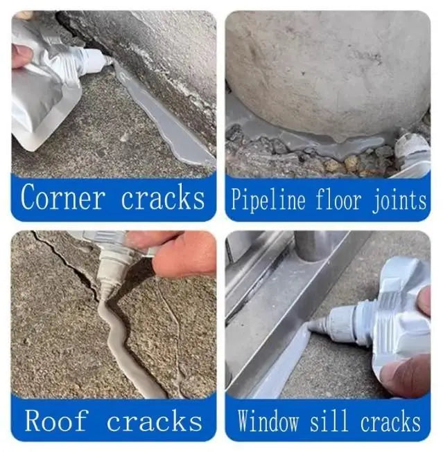 HEAVY-DUTY CONCRETE CRACK REPAIR ADHESIVE 200GM PACK OF 2