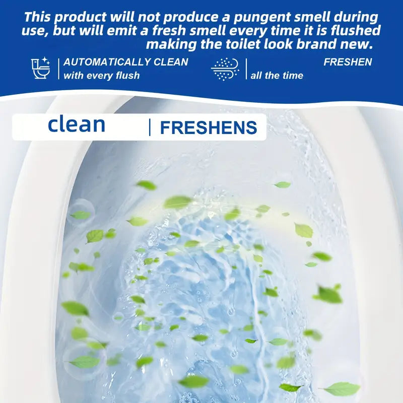 ✨🚽 Blue Bubble Toilet Cleaner Keep Your Toilet Fresh & Sparkling Clean