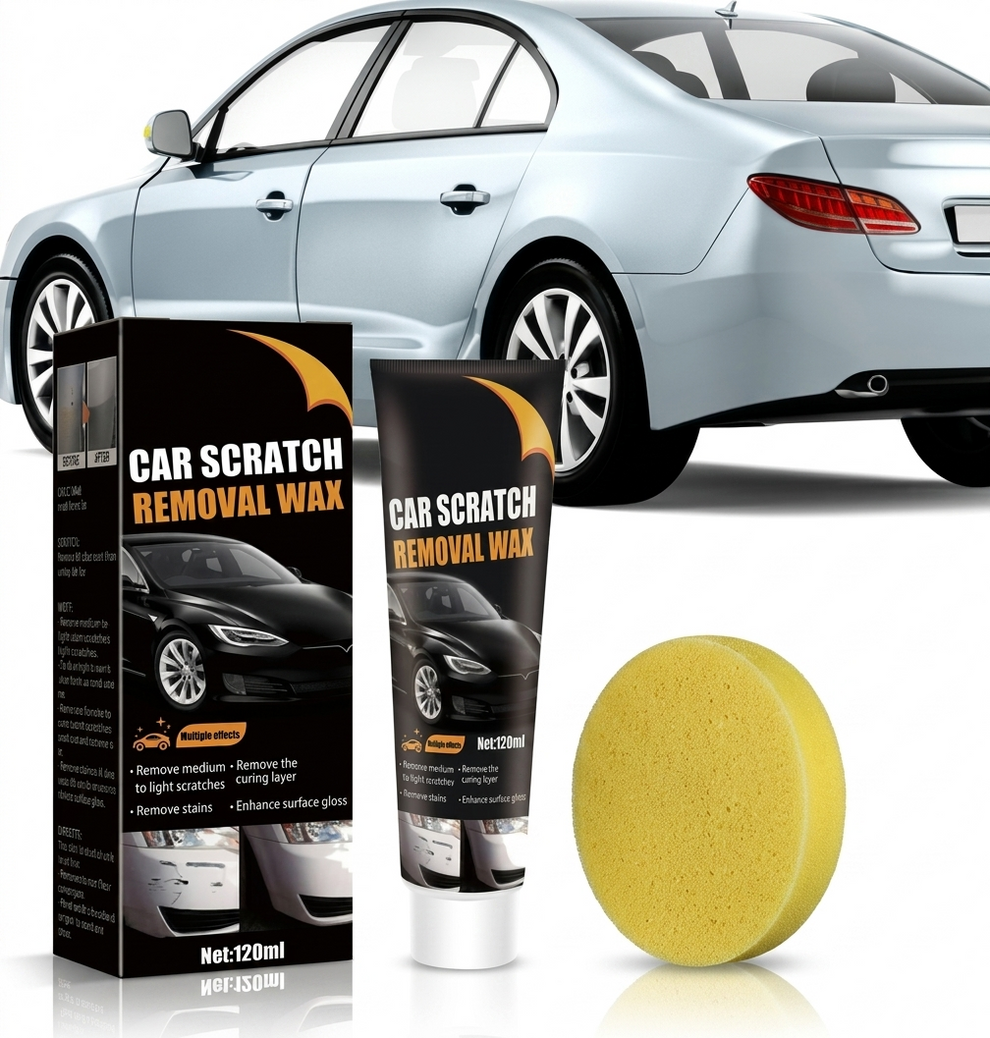 Car Scratch Removal Wax Pack of 2