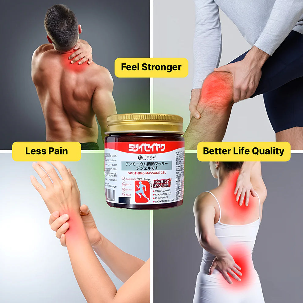 Japanese Herbal Joint & Muscle Relief Gel (Buy 1 Get 1 Free)