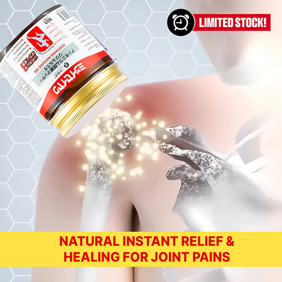 Japanese Herbal Joint & Muscle Relief Gel (Buy 1 Get 1 Free)