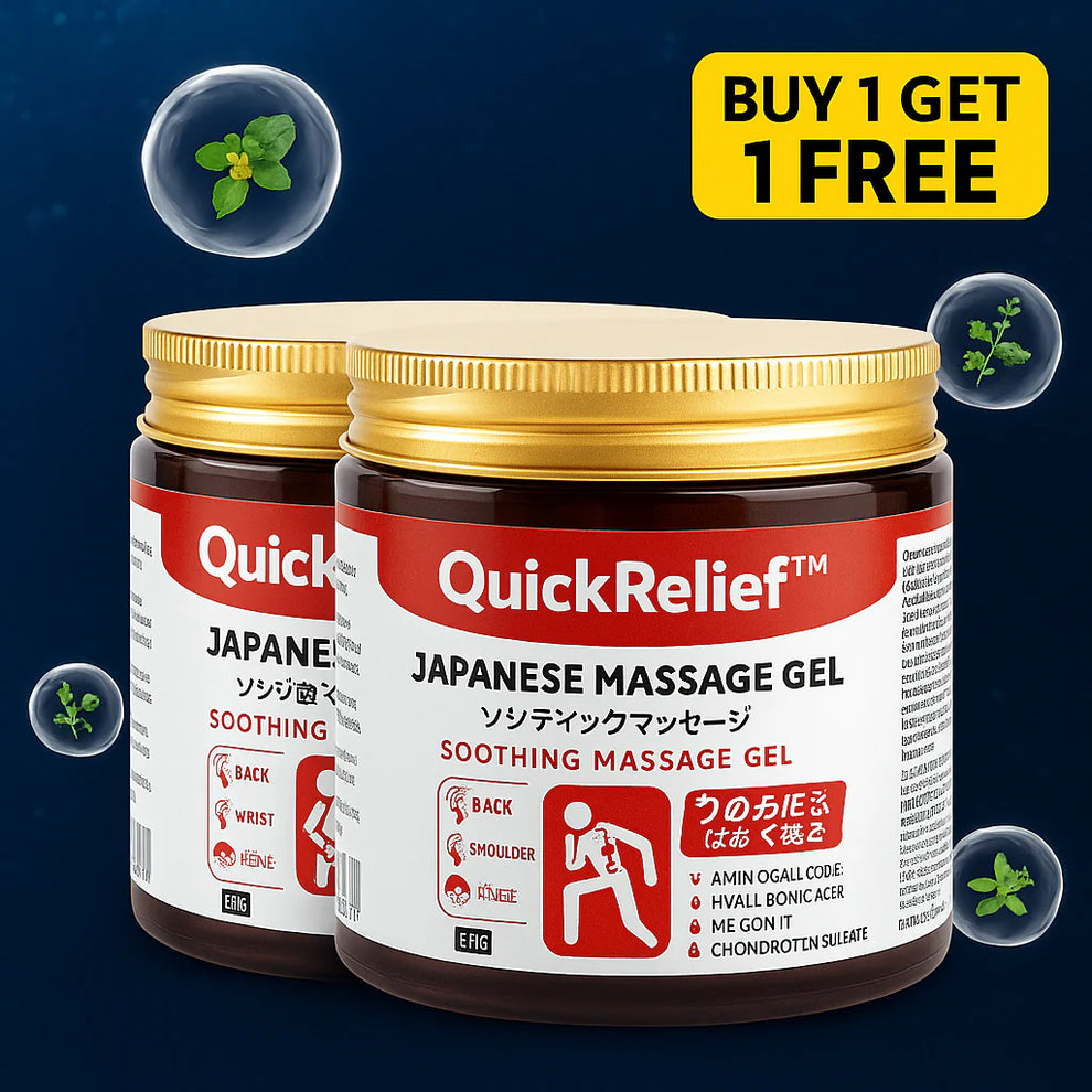 Japanese Herbal Joint & Muscle Relief Gel (Buy 1 Get 1 Free)