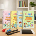 Magic Practice Copybook (4 BOOKS,1 PEN,1 GRIP,10 REFILL) – 50% OFF Today!