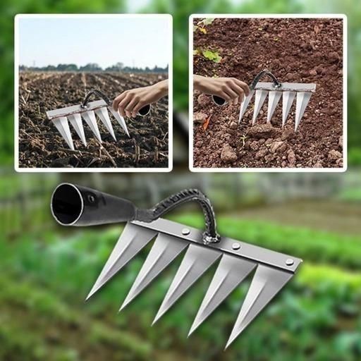 Teeth Carbon Steel Garden Weeding